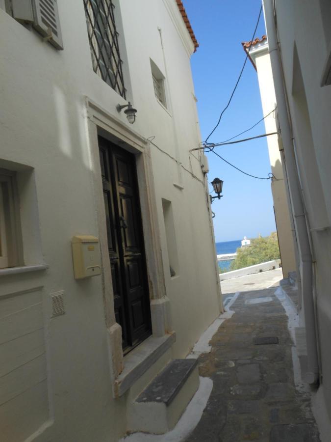 Mansion At Chora In Andros Andros Town Exterior foto
