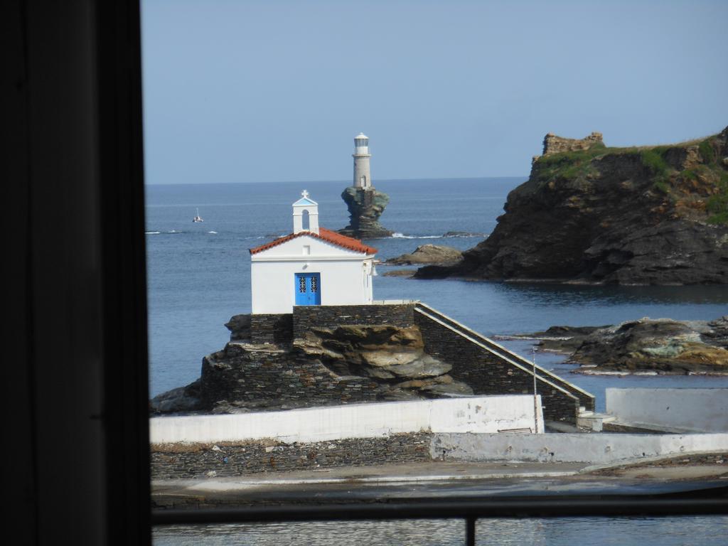 Mansion At Chora In Andros Andros Town Exterior foto