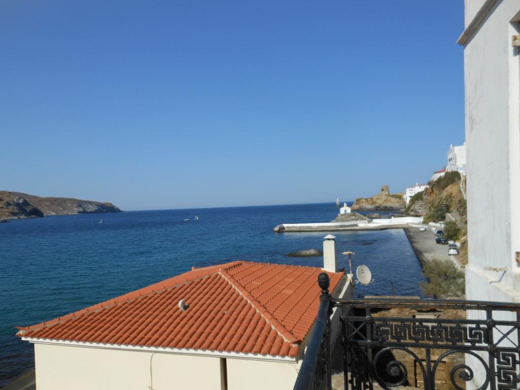 Mansion At Chora In Andros Andros Town Exterior foto